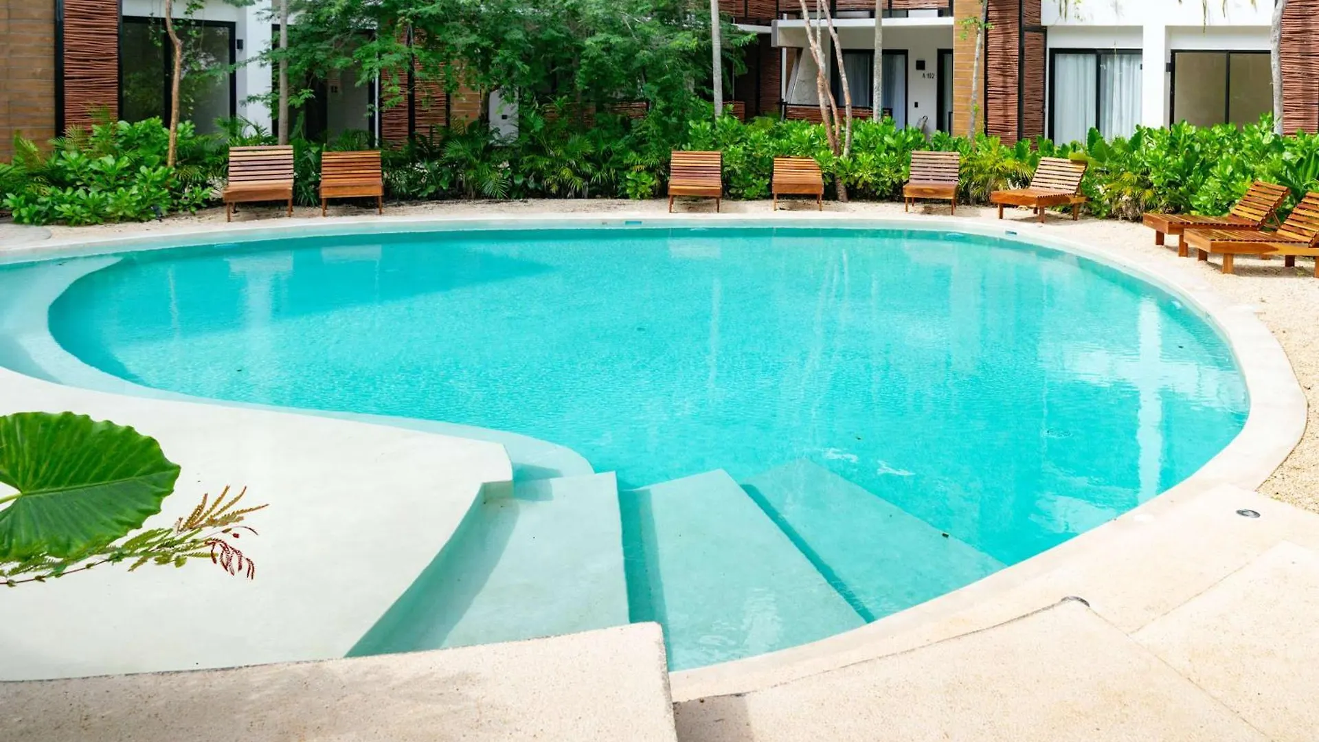 Pool & Rooftop In Tulum 2 Bedrooms Apartment Mexico